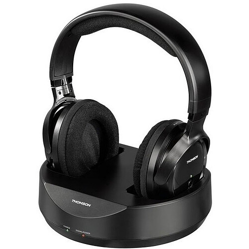 Thomson Casque TV sans fil WHP3001BK - Noir