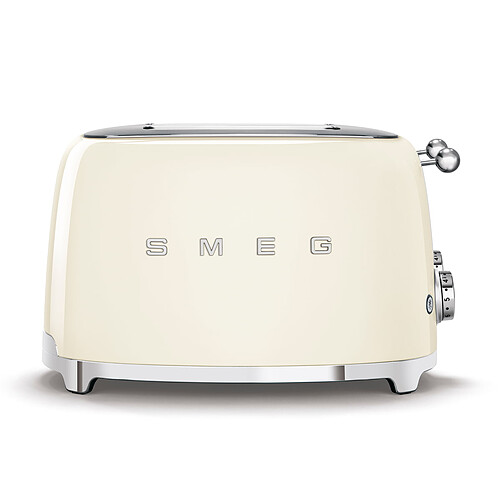 Smeg Grille-pain 4 tranches Années 50 - TSF03CREU - Crème