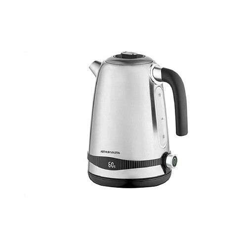 Arthur Martin Bouilloire électrique Inox - 1.7 L - 2200W