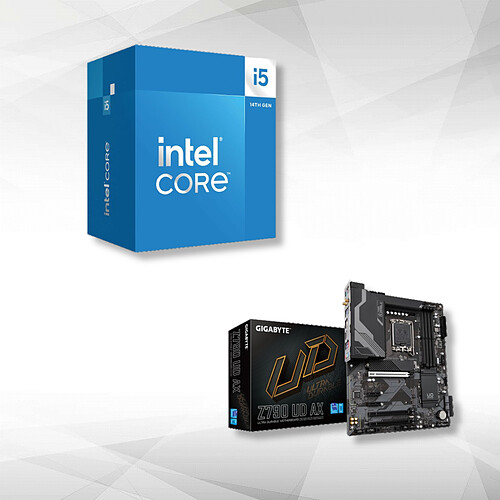 Intel® Core™ i5-14400F - 2.5/4.7 GHz + Z790 UD AX