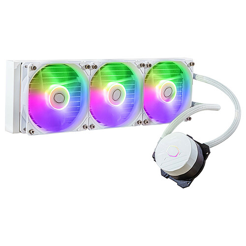 Cooler Master Ltd MasterLiquid 360L Core ARGB - Blanc