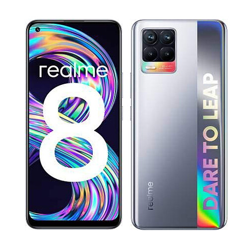 Realme 8 - 4/64GO - Cyber Silver