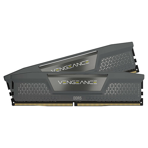 Corsair Vengeance – 2 x 16 Go – DDR5 6000 MHz CL 36 – Gris