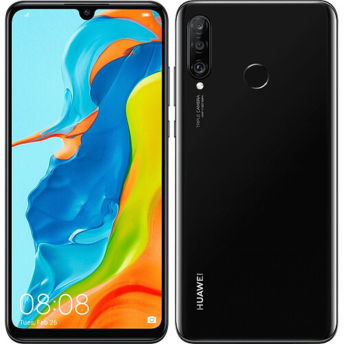 Huawei P30 Lite - 4 / 128 Go - Noir