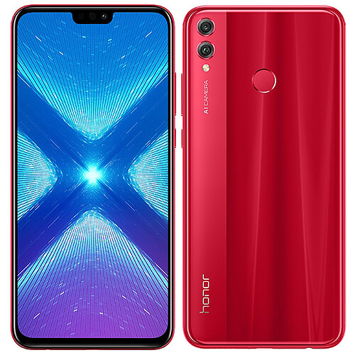 Honor 8X - 4 / 64 Go - Rouge · Reconditionné