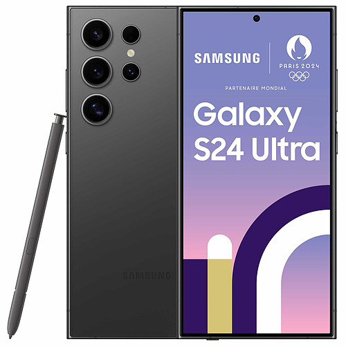 Samsung Galaxy S24 Ultra - 5G - 12 Go/1 To - Noir