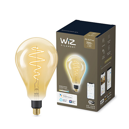 WiZ Ampoule connectée E27 Filament vintage Blanc variable