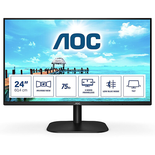 AOC 23,8" LED 24B2XDAM