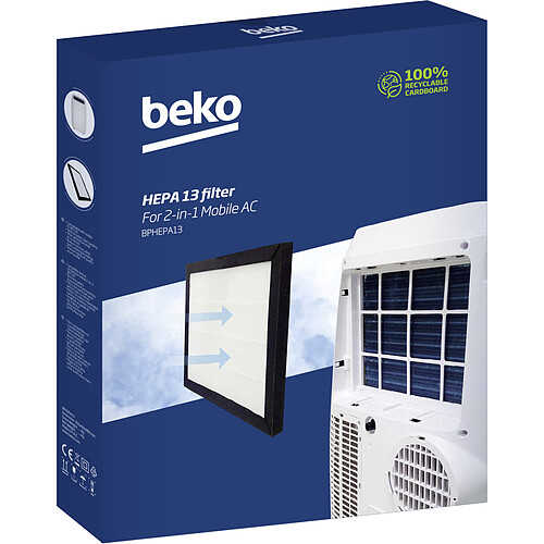 Beko Filtre climatiseur 2-en-1 - BPHEPA13