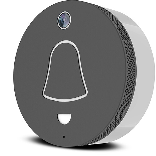 Extel Carillon - Assistant connecté WIFI gris