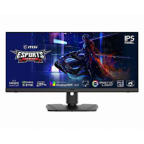 MSI 34"  UWQHD Optix MPG341QR