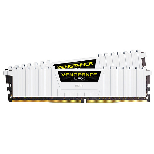 Corsair Vengeance LPX - 2x16 Go - DDR4 3200 MHz - CL16 Blanc