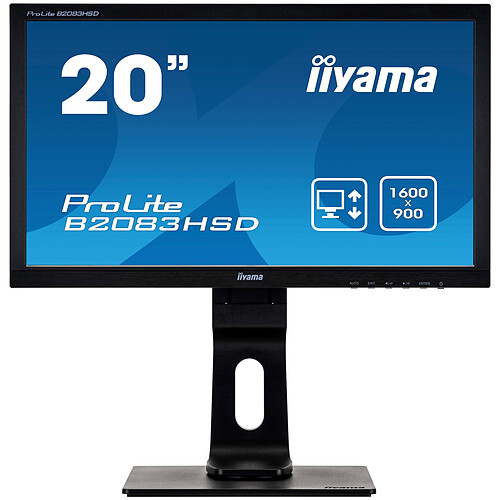 iiyama 20'' LED B2083HSD-B1