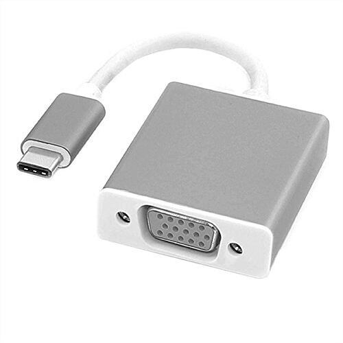 Rue du Commerce Adaptateur convertisseur USB Type C mâle / VGA femelle 0m15