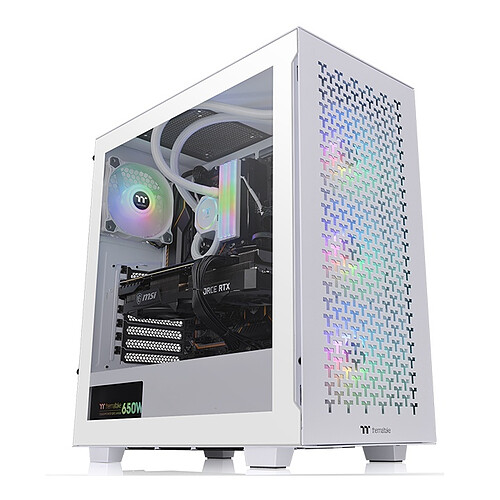 Thermaltake V350 TG ARGB - ATX - ARGB - Blanc - Avec fenêtre