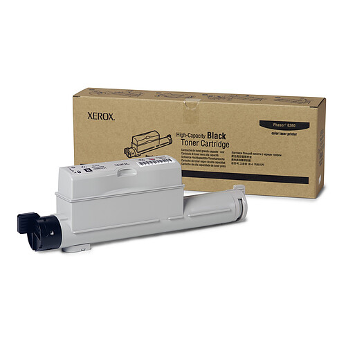 Xerox Cartouche Toner Noire Grande Capacite, Phaser 6360