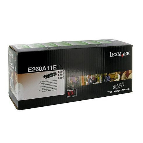 Toner imprimante laser noir Lexmark E260A11E