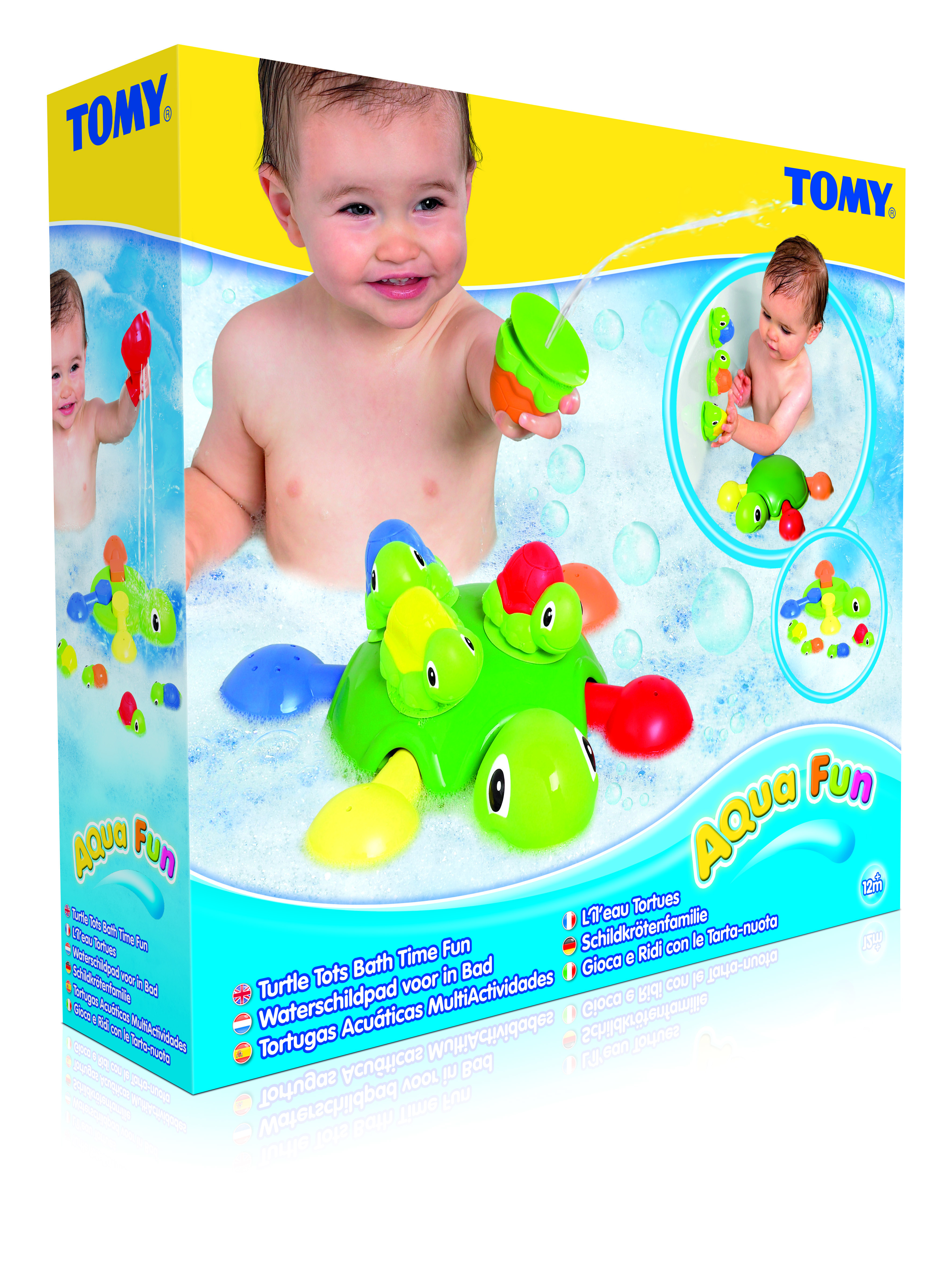 Tomy Jouet pour le bain L'îl'eau Tortues - E72097