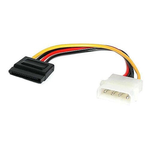 StarTech.com Adaptateur de câble d'alimentation Molex vers SATA 4 broches - 15 cm