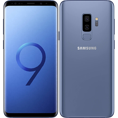 Samsung Galaxy S9 Plus - 64 Go - Bleu Corail · Reconditionné