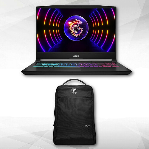 MSI Katana 15 B12VFK-245XFR + ESSENTIAL BACKPACK 16"