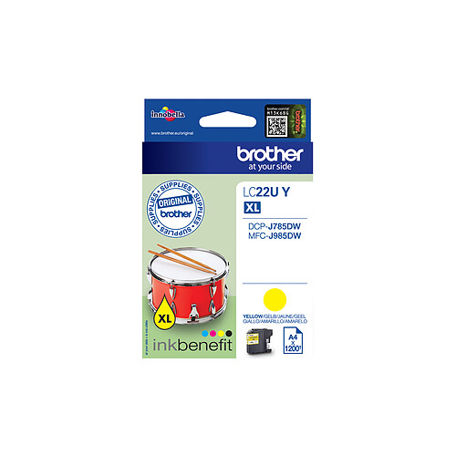 Brother LC22UY - Cartouche d'encre Jaune