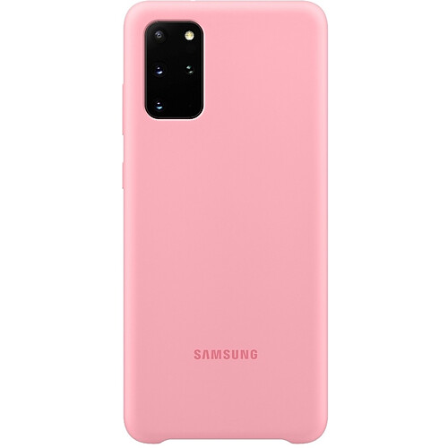 Samsung Coque Silicone pour Galaxy S20+ Rose