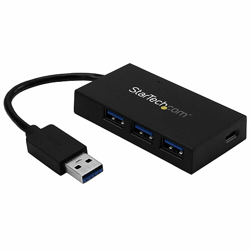 StarTech.com Hub USB-C à 4 ports - USB 3.0 - USB-A vers 3x USB-A 1x USB-C