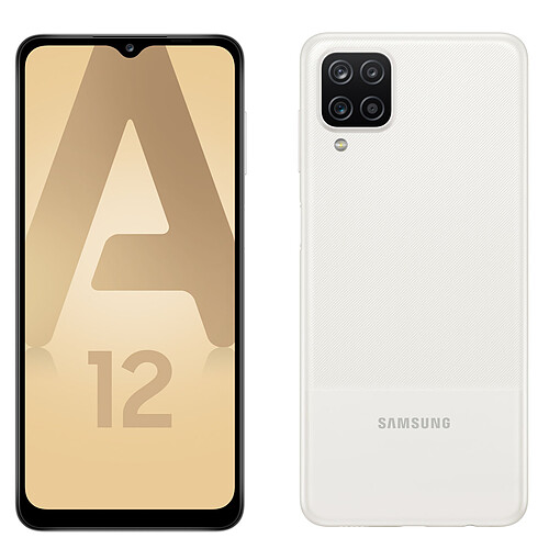 Samsung Galaxy A12 - 64 Go - Blanc · Reconditionné