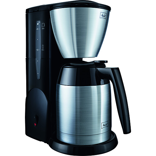 Melitta SINGLE FIVE THERM MUG NOIR/ACIER BROSSÉ