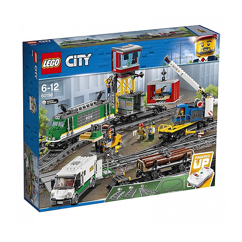 LEGO® City - Le train de marchandises télécommandé - 60198