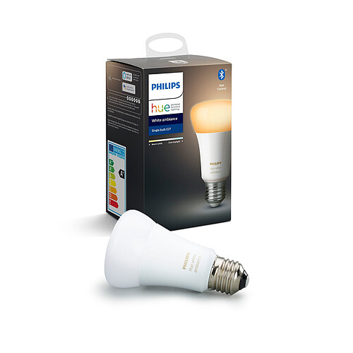 Philips White Ambiance - Ampoule connectée E27 x1