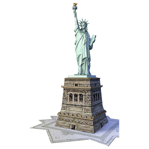 Ravensburger Puzzle 3D Statue de la liberte - 216 pièces - 12584