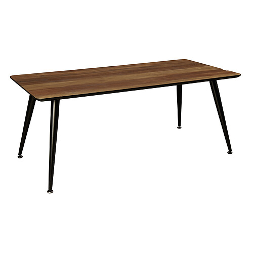 Carrefour Home Table basse noyer.