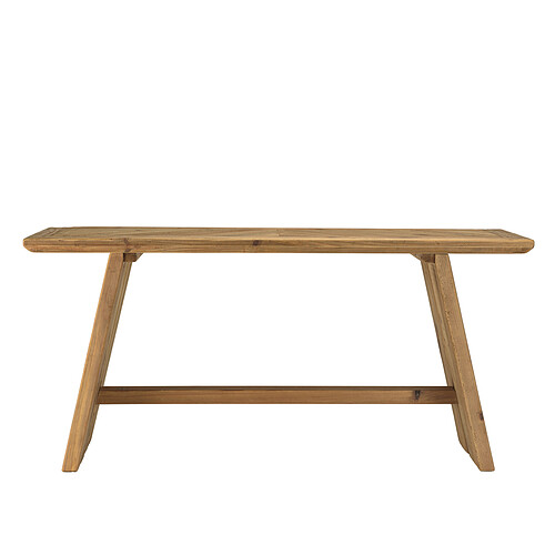 MACABANE Console 160x45cm bois Pin recyclé SANDY