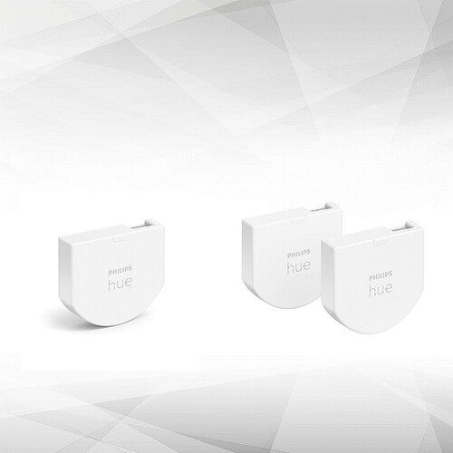 Philips Hue Pack de 3 modules d'interrupteurs muraux connectés Hue