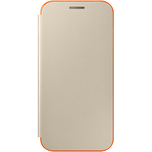 Samsung Neon Flip Cover Galaxy A3 2017 - Or