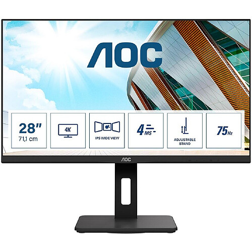 AOC 28" LED U28P2A