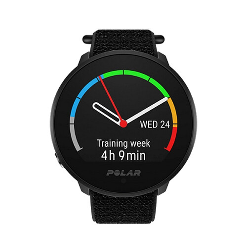 Montre connectée Mixte POLAR UNITE 900106604 - Bracelet Tissu Noir