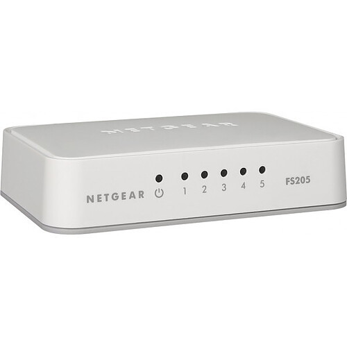 ABI DIFFUSION Netgear FS205 switch 5 ports 10/100 plastique