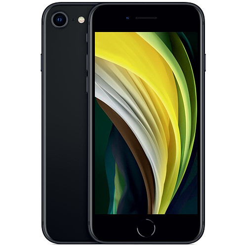 Apple iPhone SE - 64 Go - Noir - sans écouteurs · Reconditionné
