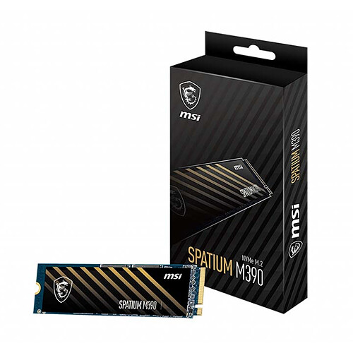 MSI SPATIUM M390 NVME M.2 500GB internal solid state drive