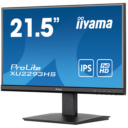 iiyama ProLite XU2293HS-B5 écran plat de PC 54,6 cm (21.5") 1920 x 1080 pixels Full HD LED  Noir