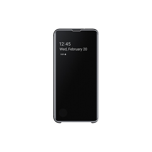 Samsung Clear View Cover Galaxy S10e - Noir