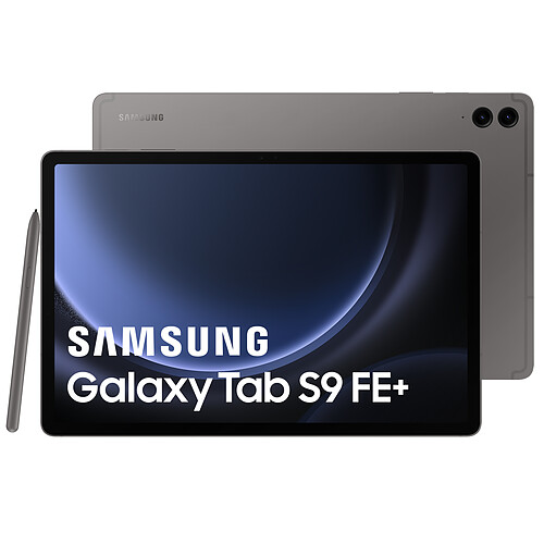 Samsung Galaxy Tab S9 FE+ - 12/256Go - WiFi - Anthracite - S Pen inclus