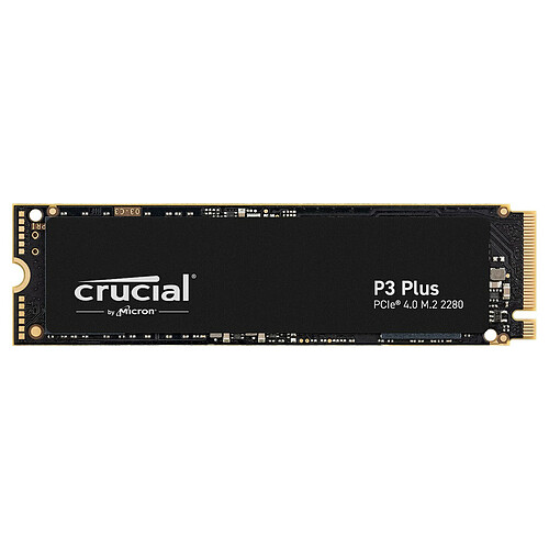 Crucial Disque SSD P3 Plus - CT4000P3PSSD8 - 4To  