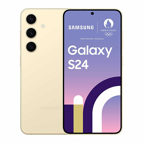 Samsung Galaxy S24 - 5G - 8/128 Go - Crème