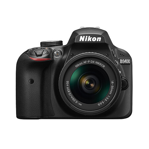 Nikon APN Réflex D3400 18-55 DX AF-P - VBA490KF99