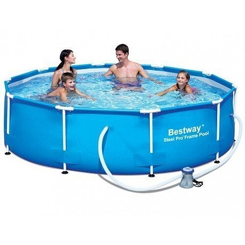 Bestway Piscine tubulaire ronde Steel Pro Max Pools - D. 305 x H 76 cm