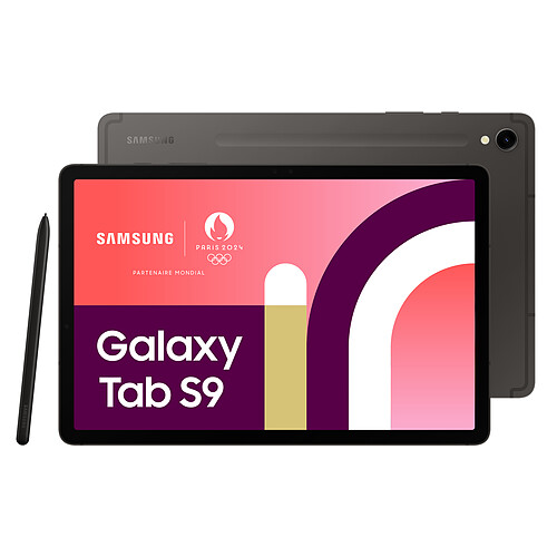 Samsung Galaxy Tab S9 - 8/128Go - WiFi - Anthracite